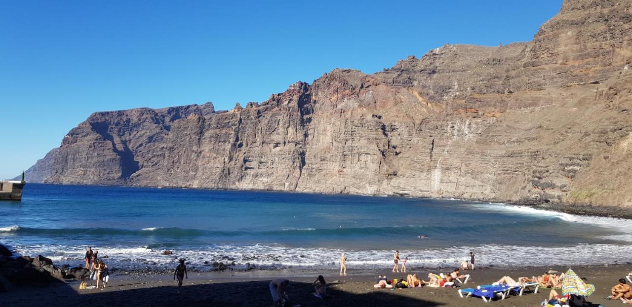 Ocean Pearl Ferienwohnung Teneriffa Süd Los Gigantes Acantilado de los Gigantes Exterior foto