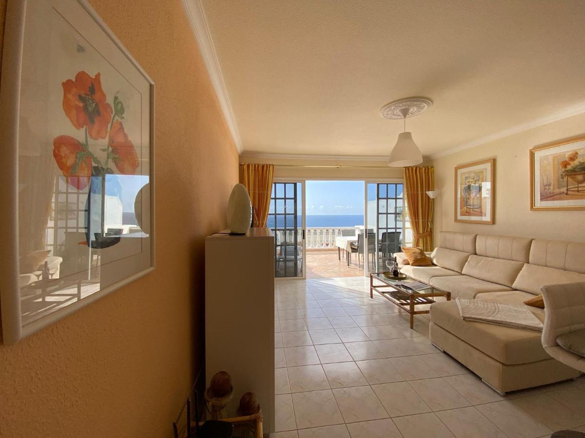 Ocean Pearl Ferienwohnung Teneriffa Süd Los Gigantes Acantilado de los Gigantes Exterior foto